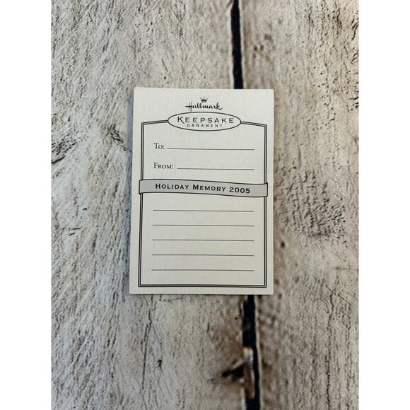 HALLMARK KEEPSAKE ORNAMENT - 2005 “A Happy Little Snowman” - Picture 9 of 9